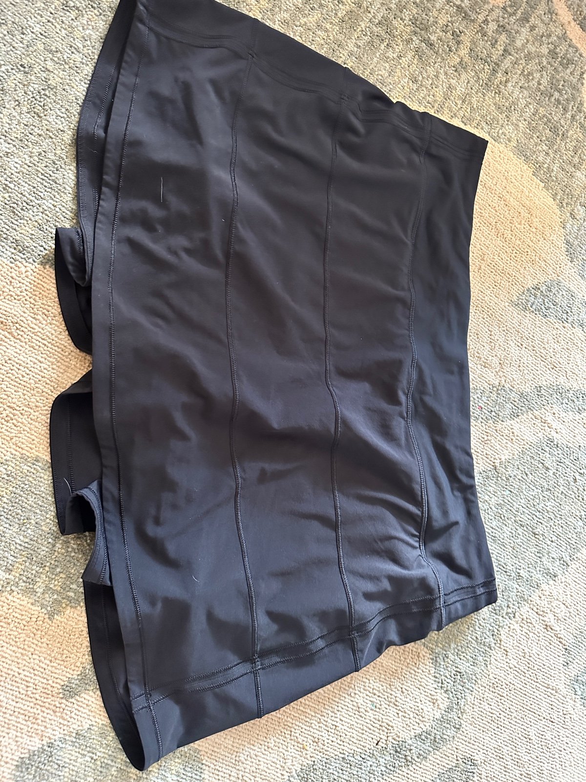 Lululemon Black Pace Rival Skirt