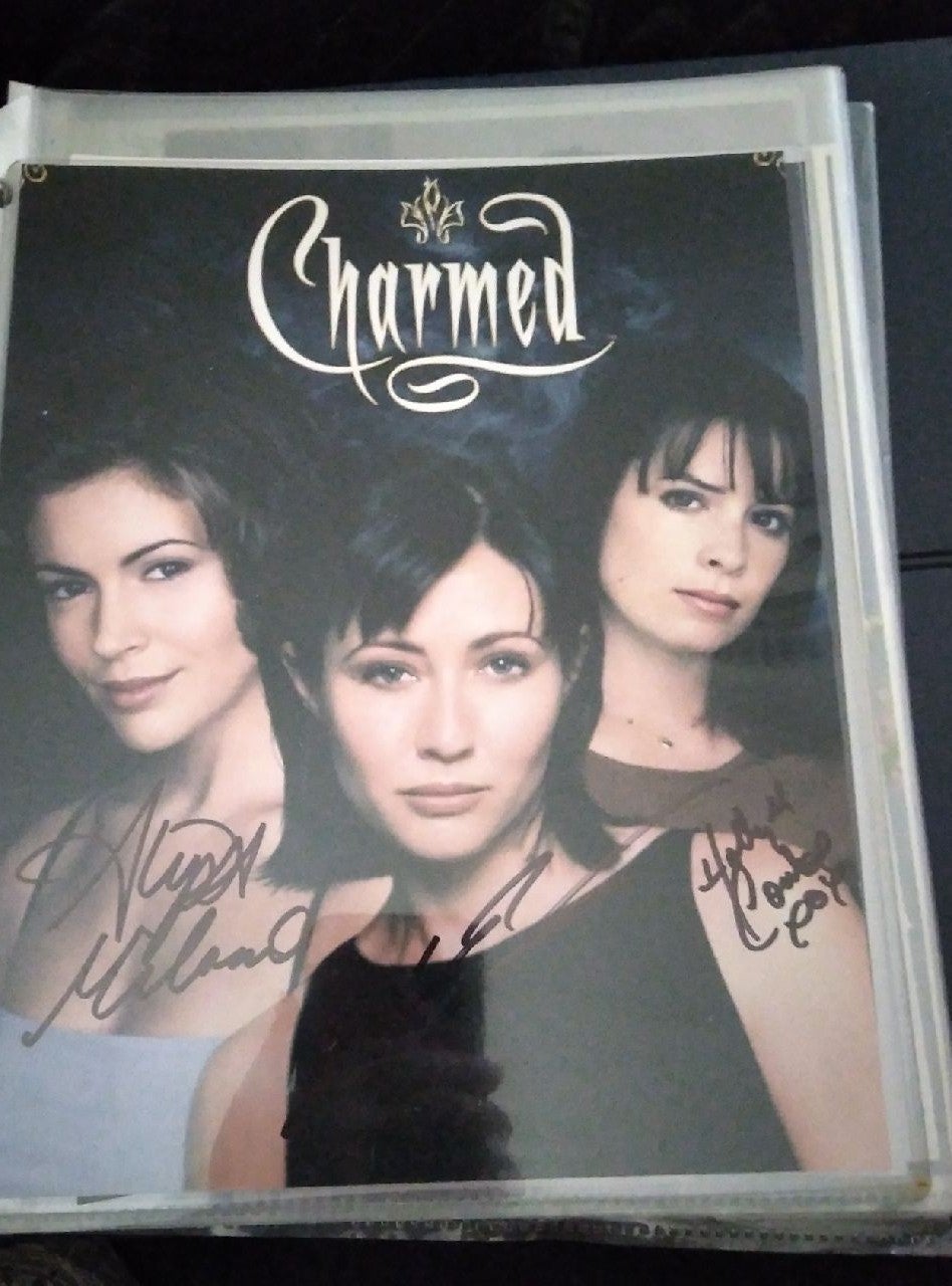 Charmed Alyssa Holly Shannon signed autograph COA