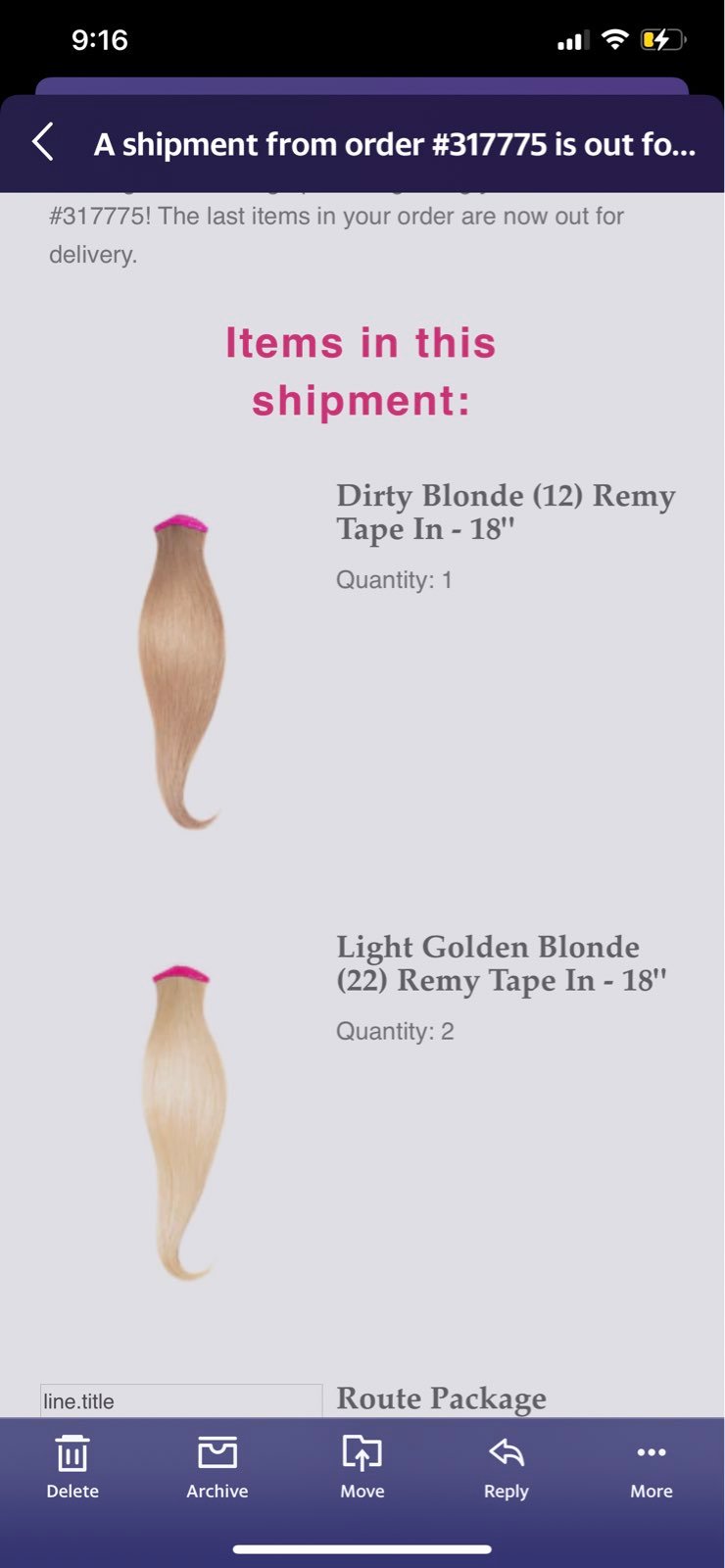 Glam seamless 18in' tape-in hair extensions