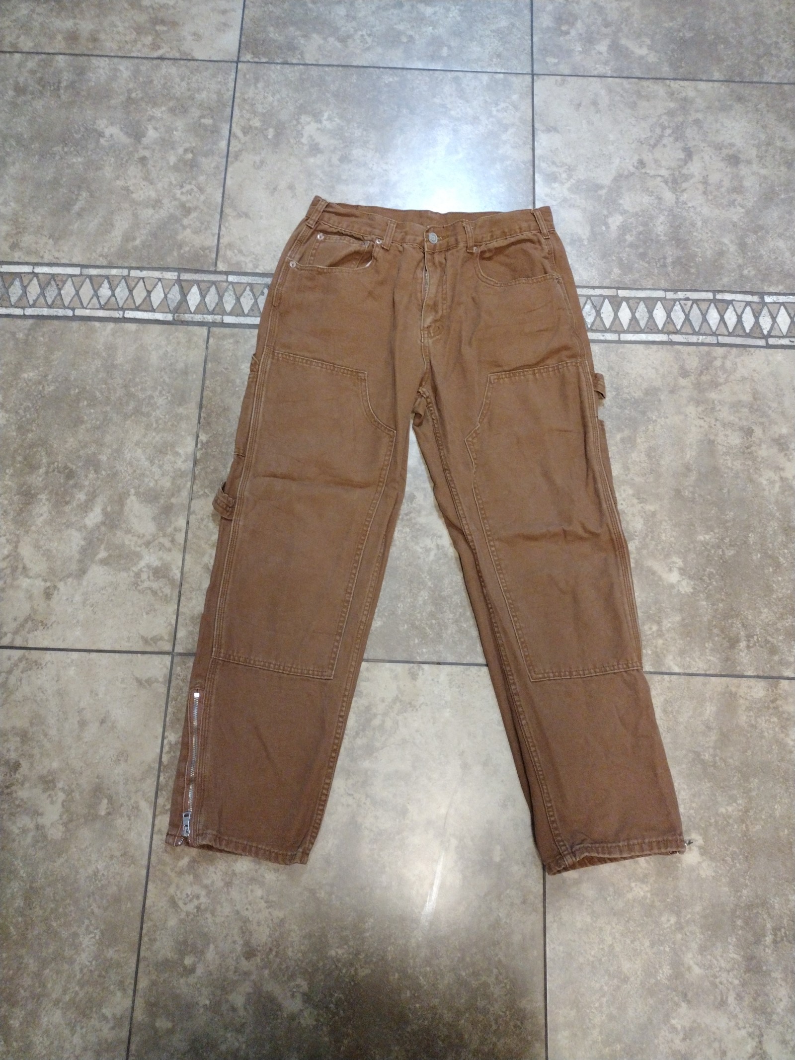 Pants cargo double knee size 30