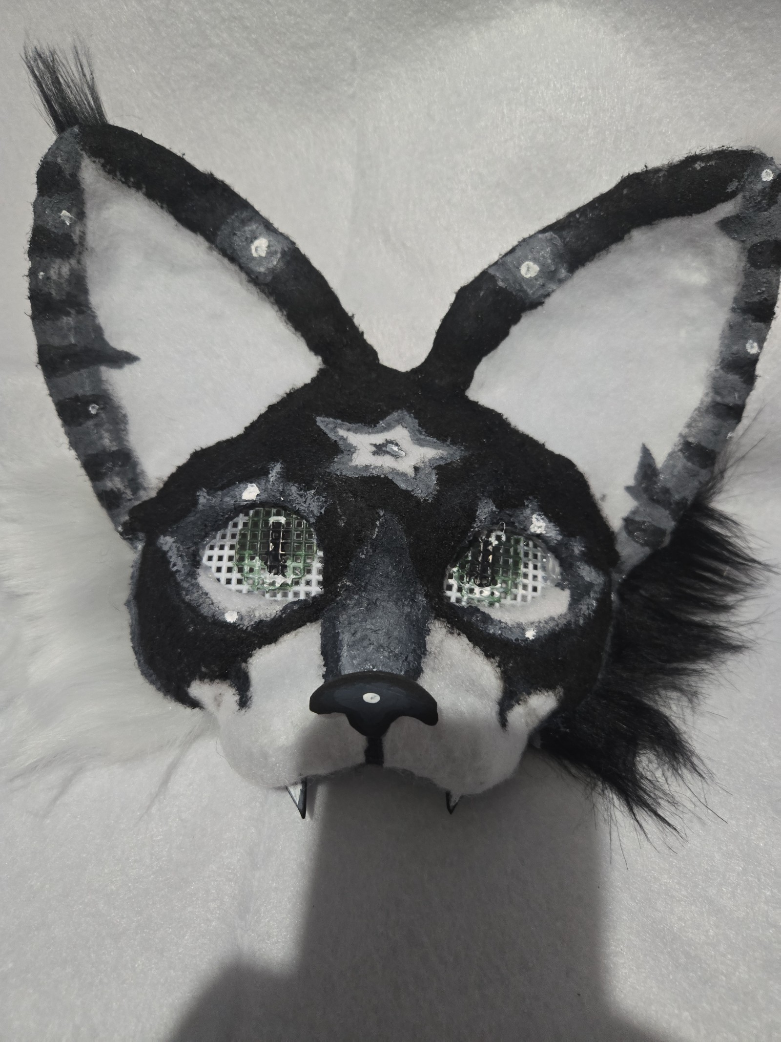 Grey Cat Therian mask! ☆