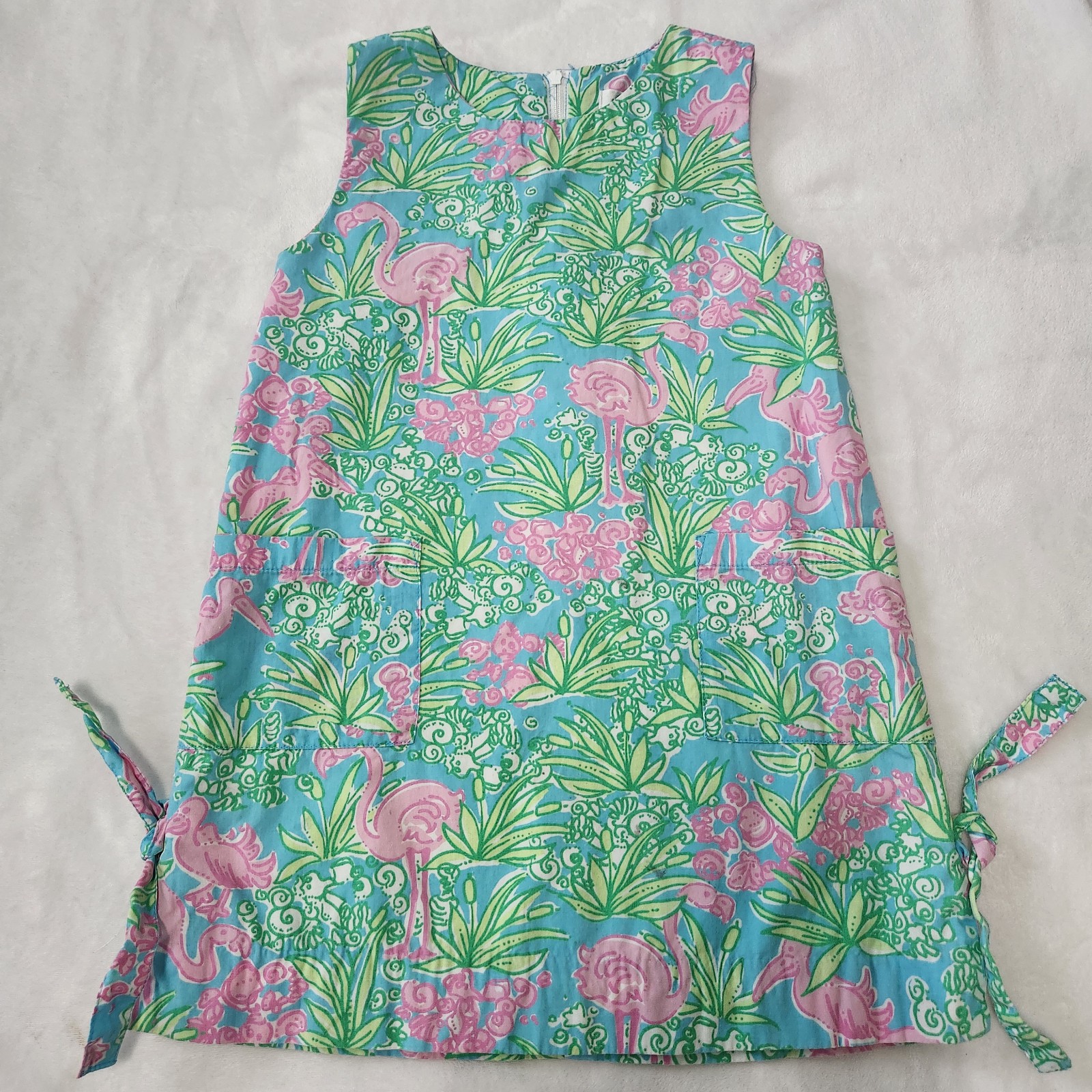 Lilly Pulitzer Jane Shift in Snowbirds Print Girls Dress