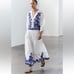 Zara NWT Embroidered Skirt size L