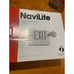NaviLite LED Exit Sign Emergency Lighting Combo w/ Lights New in Box