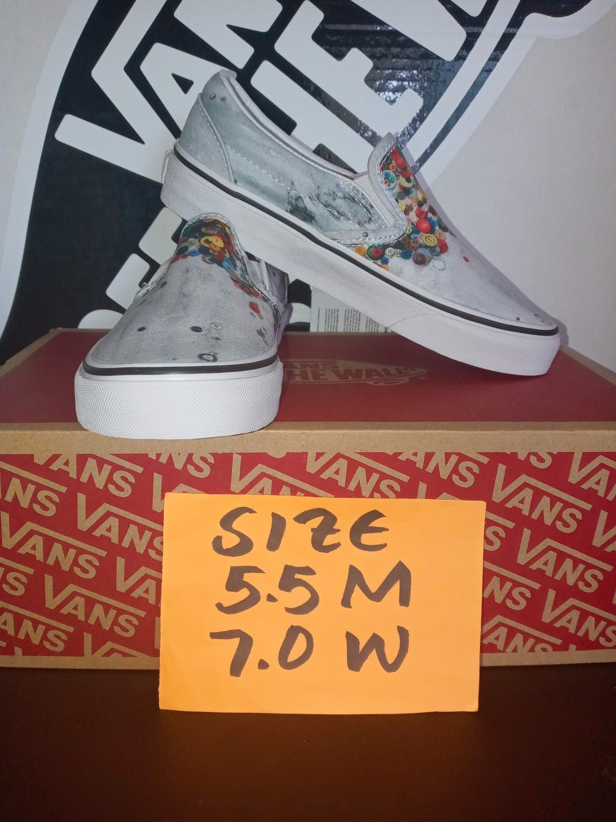 VANS Classic Slip On (moca) sz 5.5 men 7.0 women