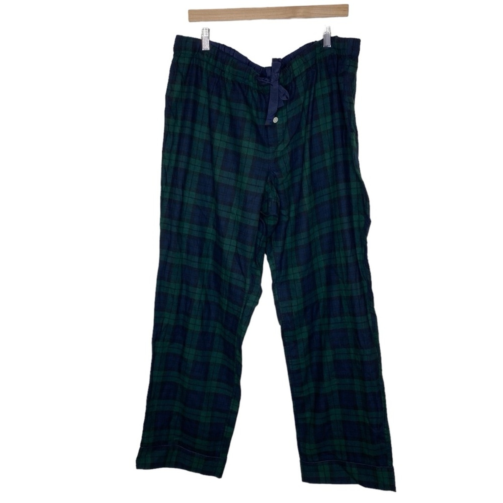 J. Crew Vintage Pajama Pant in Flannel Black Watch Tartan Men’s Size XXL New NWT