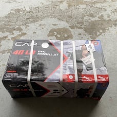 CAP Barbell 40-Pound Vinyl Dumbbell Set