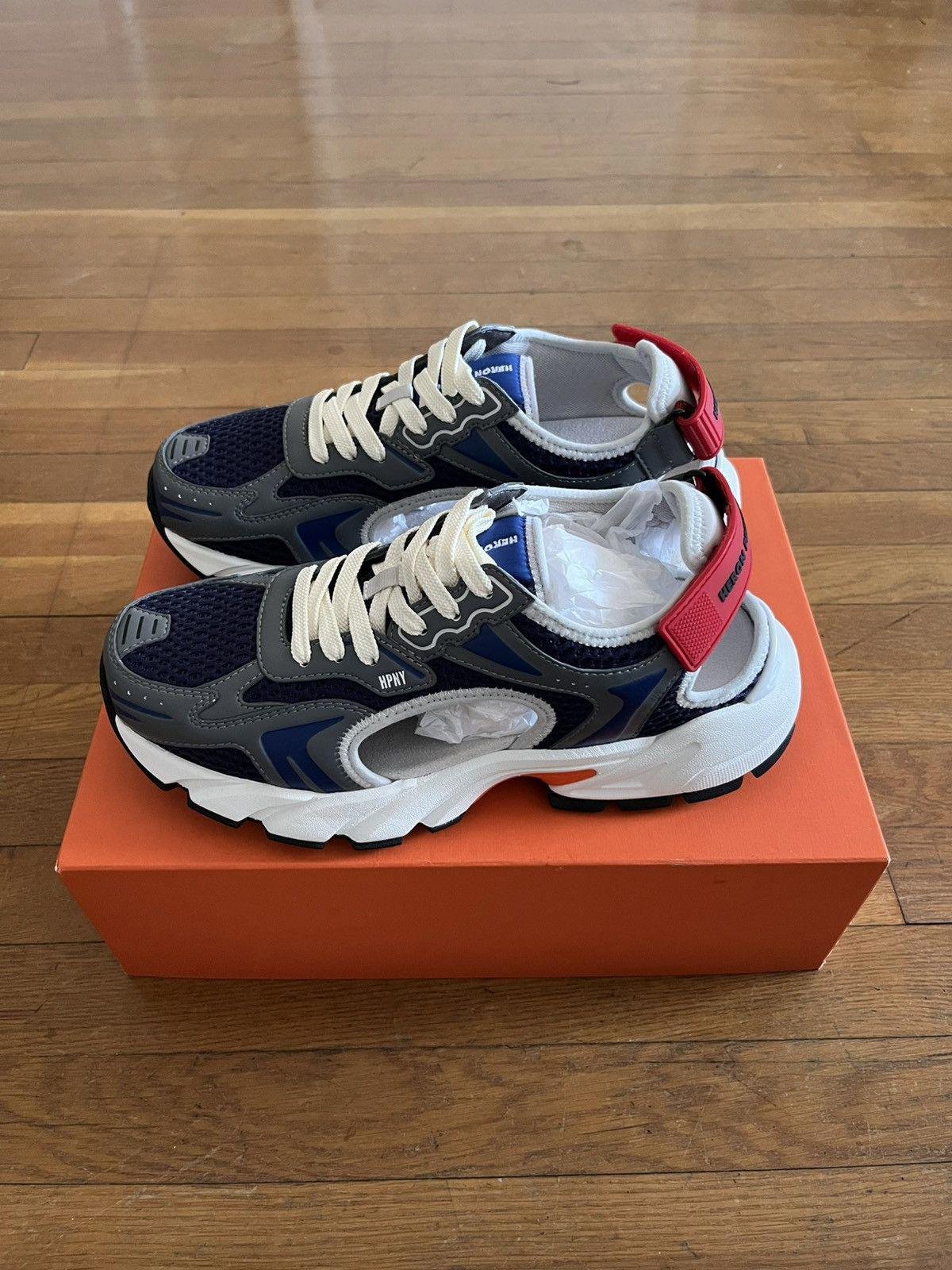Heron Preston Block Stepper Sandal Navy