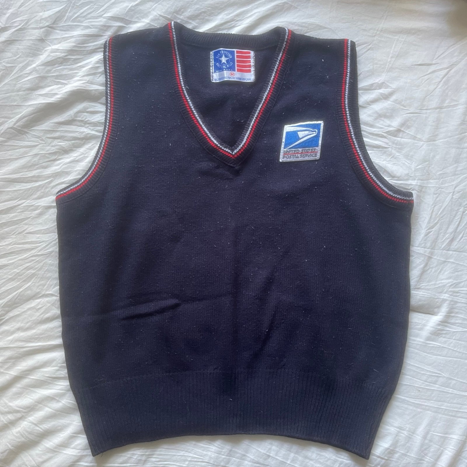 Vintage Postal Service USPS Sweater Vest
