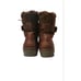 UGG Kesey Brown Leather Shearling Combat Boot 1005264 Women Size 7 Waterproof