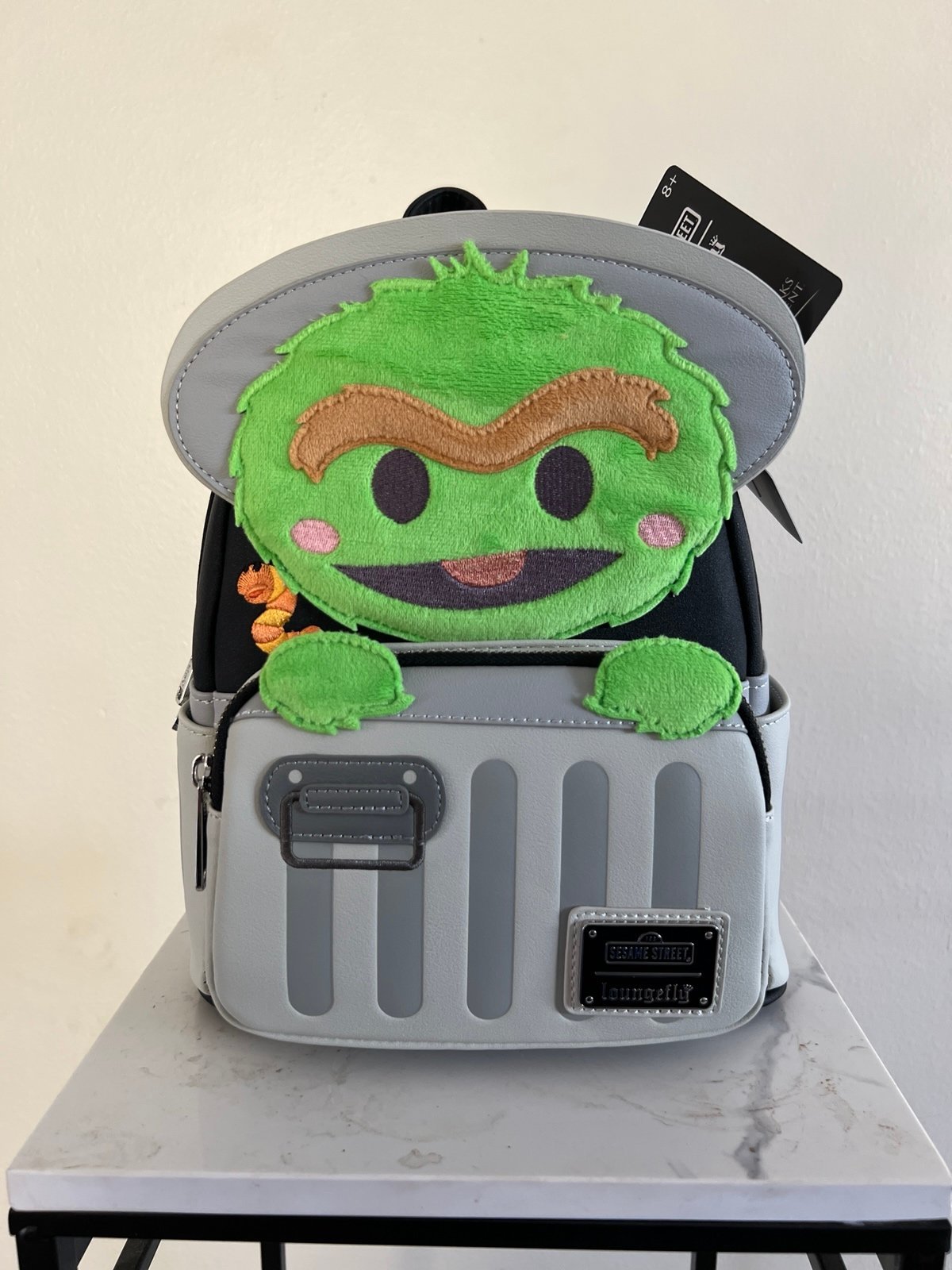 Loungefly bag from Sesame Street Oscar the grouch