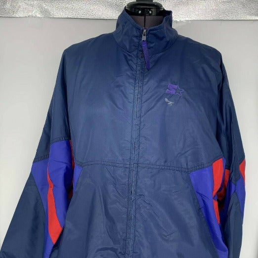 Starter Mock Neck Full Zip Jacket Sz XL