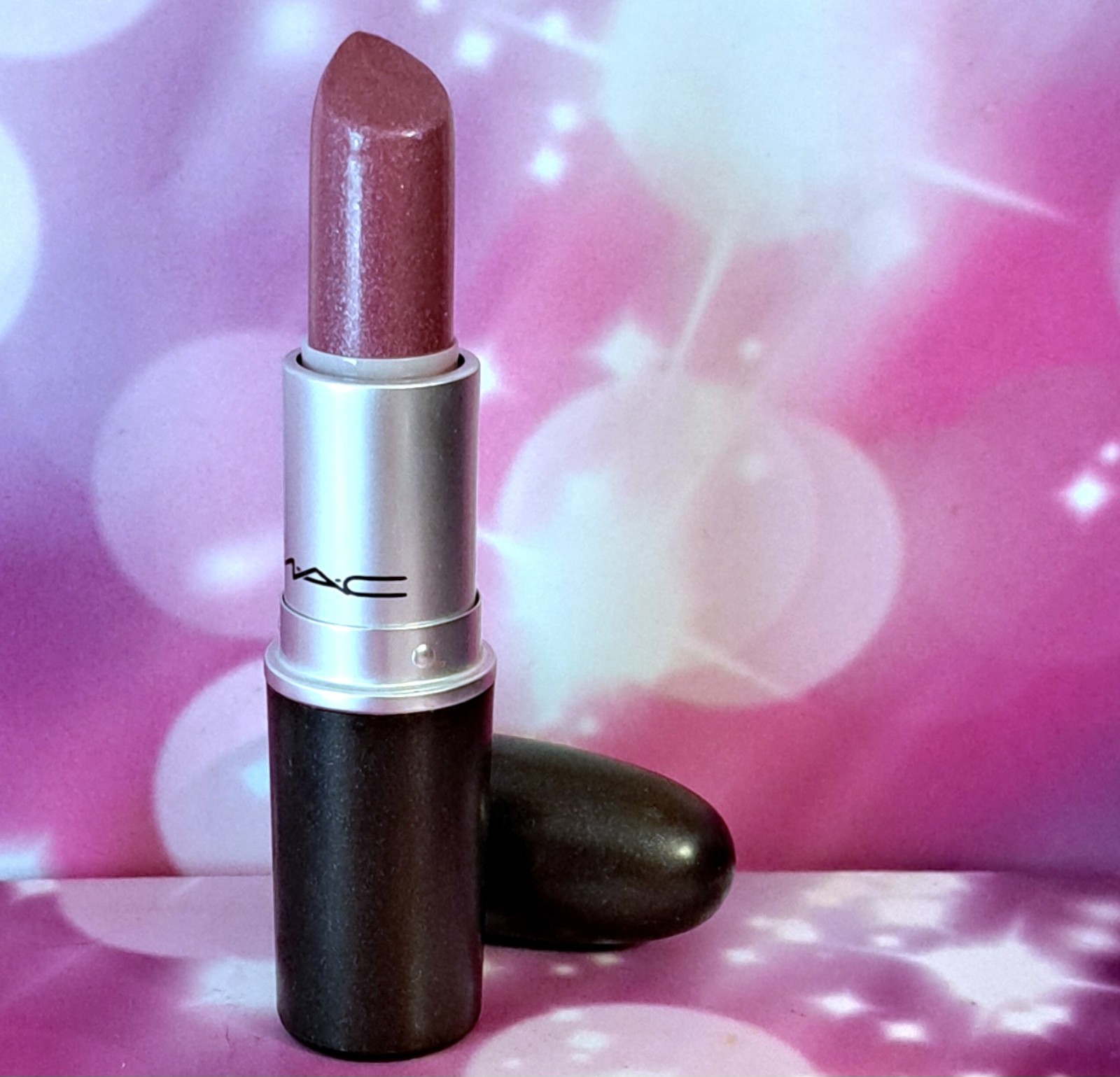 SWATCHED 90% MAC Lustre Lipstick All's Fair alls
