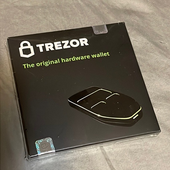NWT TREZOR ORIGINAL CRYPTO WALLET BRAND NEW