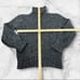D&G Dolce & Gabbana Italian Thick Chunky Black Grey Marled Turtleneck XL Sweater