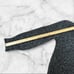 D&G Dolce & Gabbana Italian Thick Chunky Black Grey Marled Turtleneck XL Sweater