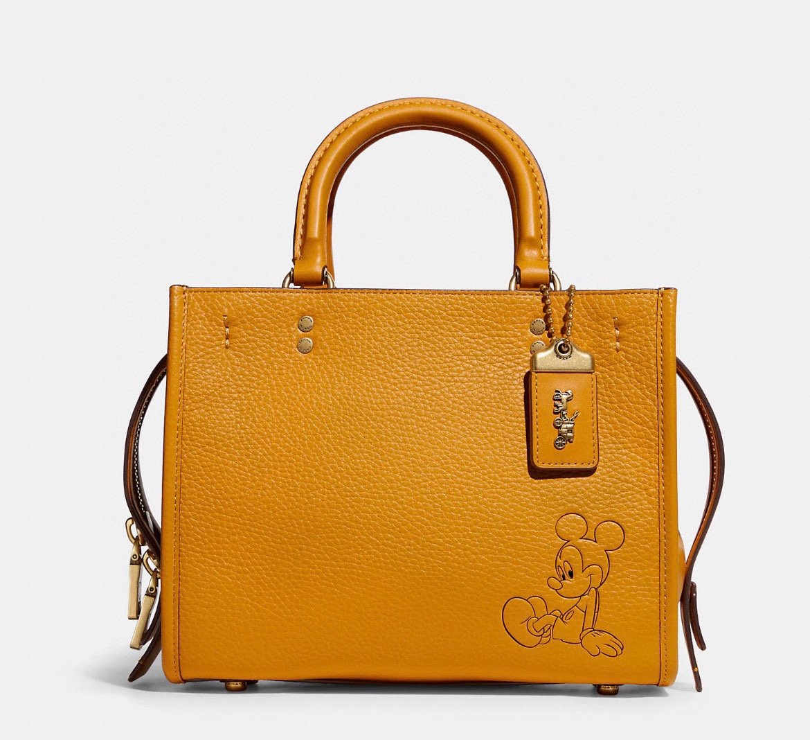 Disney X Coach Rogue 25 With Mickey Mouse limited edition NWT