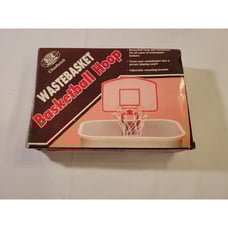 Vintage Chadwick Wastebasket Basketball hoop NIB 1989
