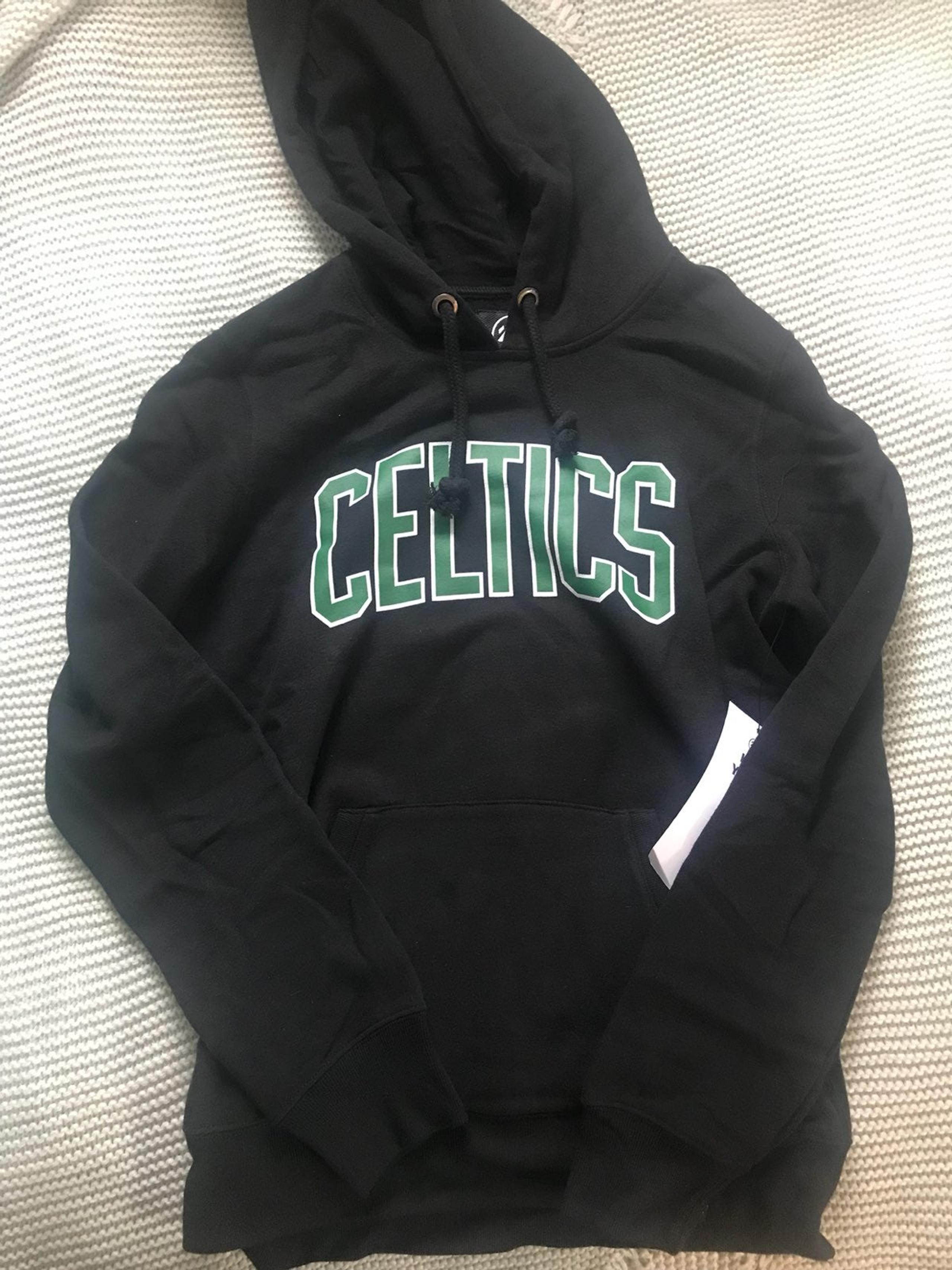 Black Womens Celtics 47 Brand Sweatshirt