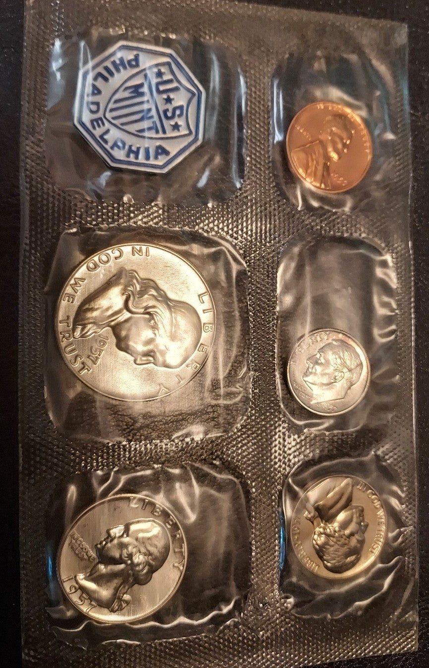 Mint Set Silver 1957