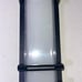 LUXRITE LED Outdoor Wall Light, 15.75in Modern Outdoor Wall Sconce, 3CCT 3000K 4