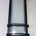 LUXRITE LED Outdoor Wall Light, 15.75in Modern Outdoor Wall Sconce, 3CCT 3000K 4