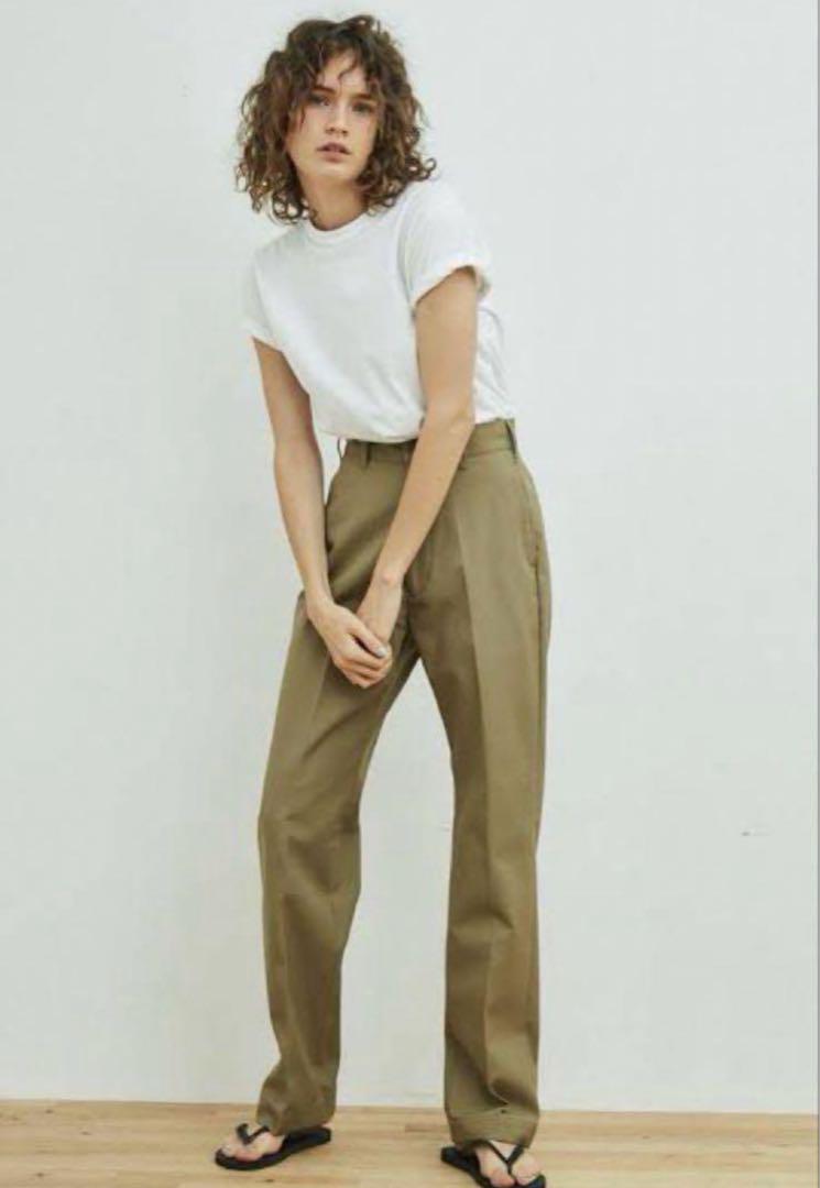 THE SHINZONE Classic High Waist Chino Pants, Size 34