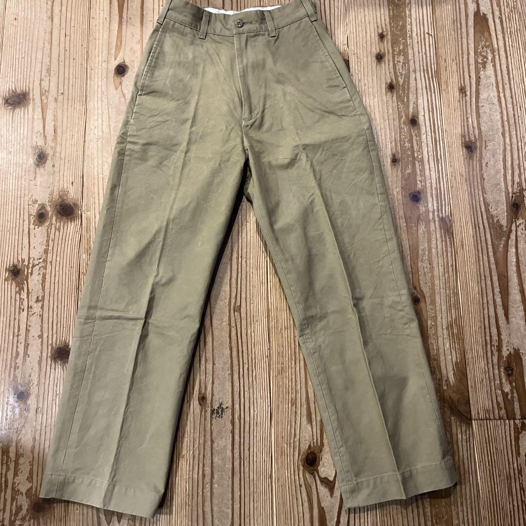 Shinzone（シンゾーン）】 WASHED HIGH WAIST CHINO 定番チノパンツ