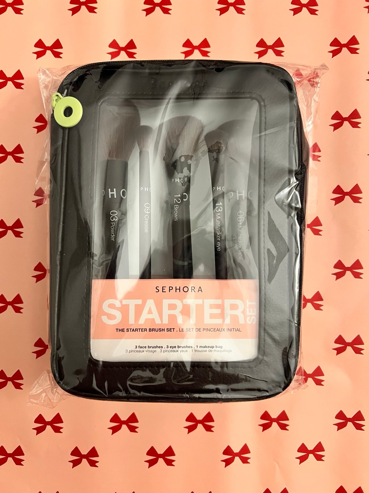 Sephora Starters makeup brush set