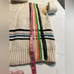 Tory Sport 100% Wool Stripe Turtle Neck Sweater Size Medium