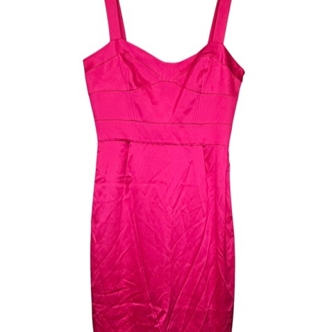 NWT Women's - Diane von Furstenberg Pink Silk Sleeveless Dress, Size 10