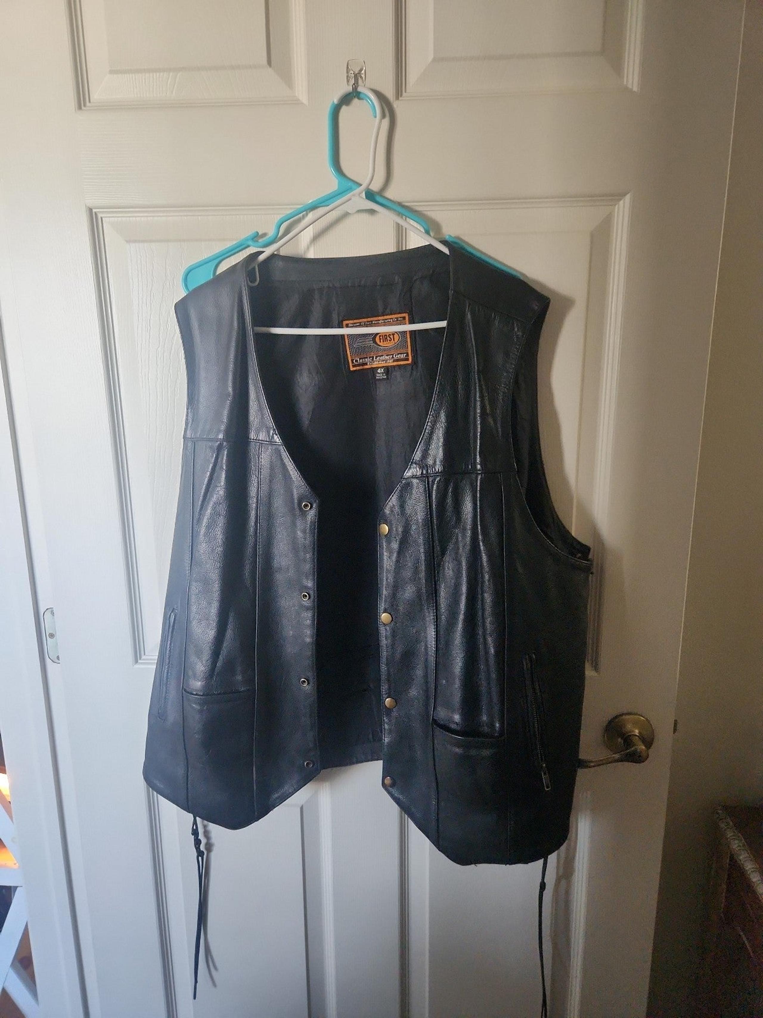 Leather Vest