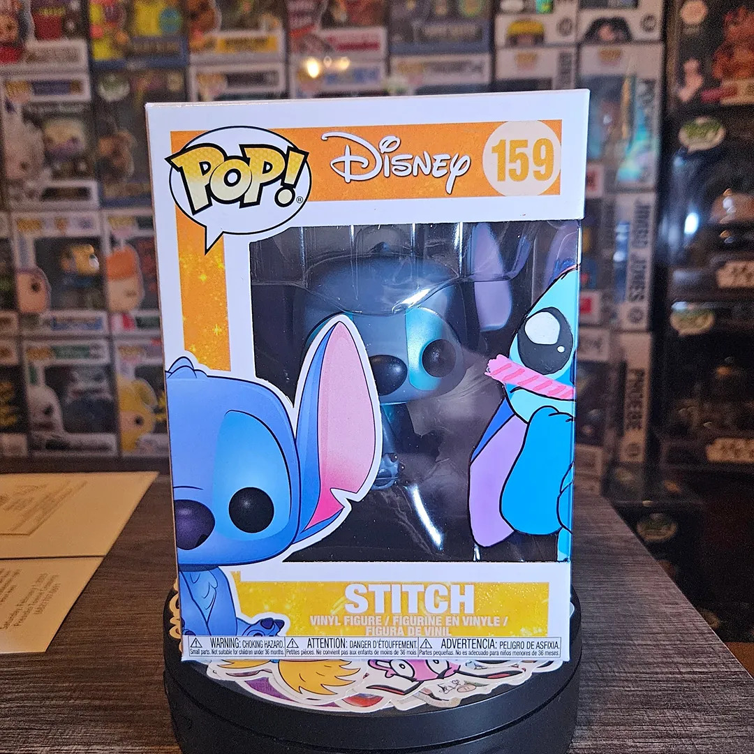 Custom RamFam Funko Pop! Disney Lilo & Stitch Stitch #159