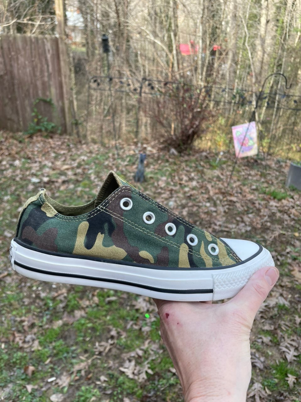 VCERTHDF Print Trendy Camouflage Naval Low Top Canvas Sneakers VCERTHDF Print Trendy Camouflage Naval Low Top Canvas Sneakers