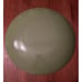 MCM Cathrineholm Lotus Enamelware Avocado Green And White 12 Charger Plate