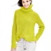 Banana Republic Italian Yarn Mixed Stitch Lime Bright Green Cowl Ribbed Sweater