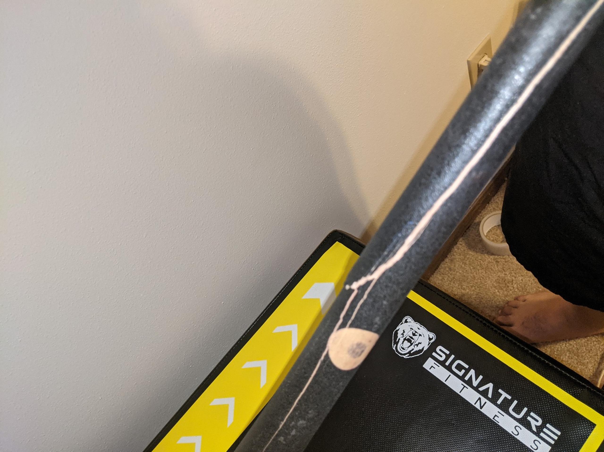 Official canaries baseball bat practice used