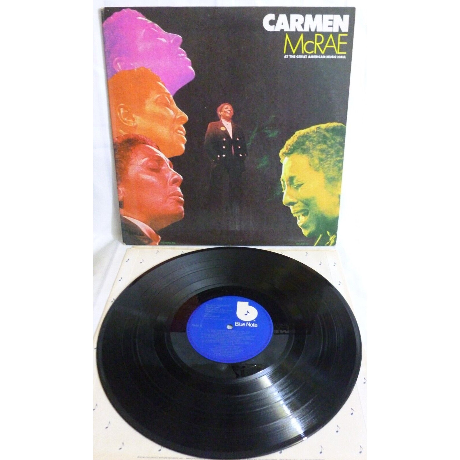 Carmen McRae - At The Great American Music Hall - Double Vinyl LP - Blue Note