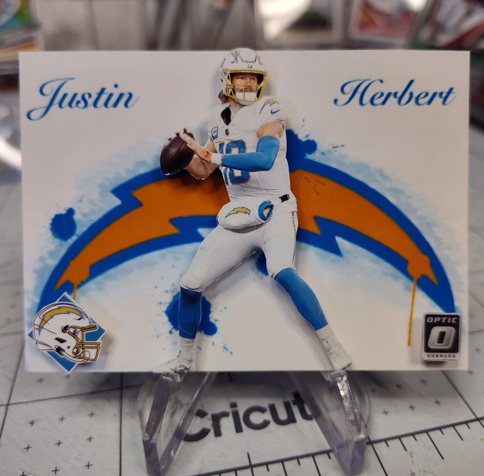 Custom (Handmade) Justin Herbert Card 1/1