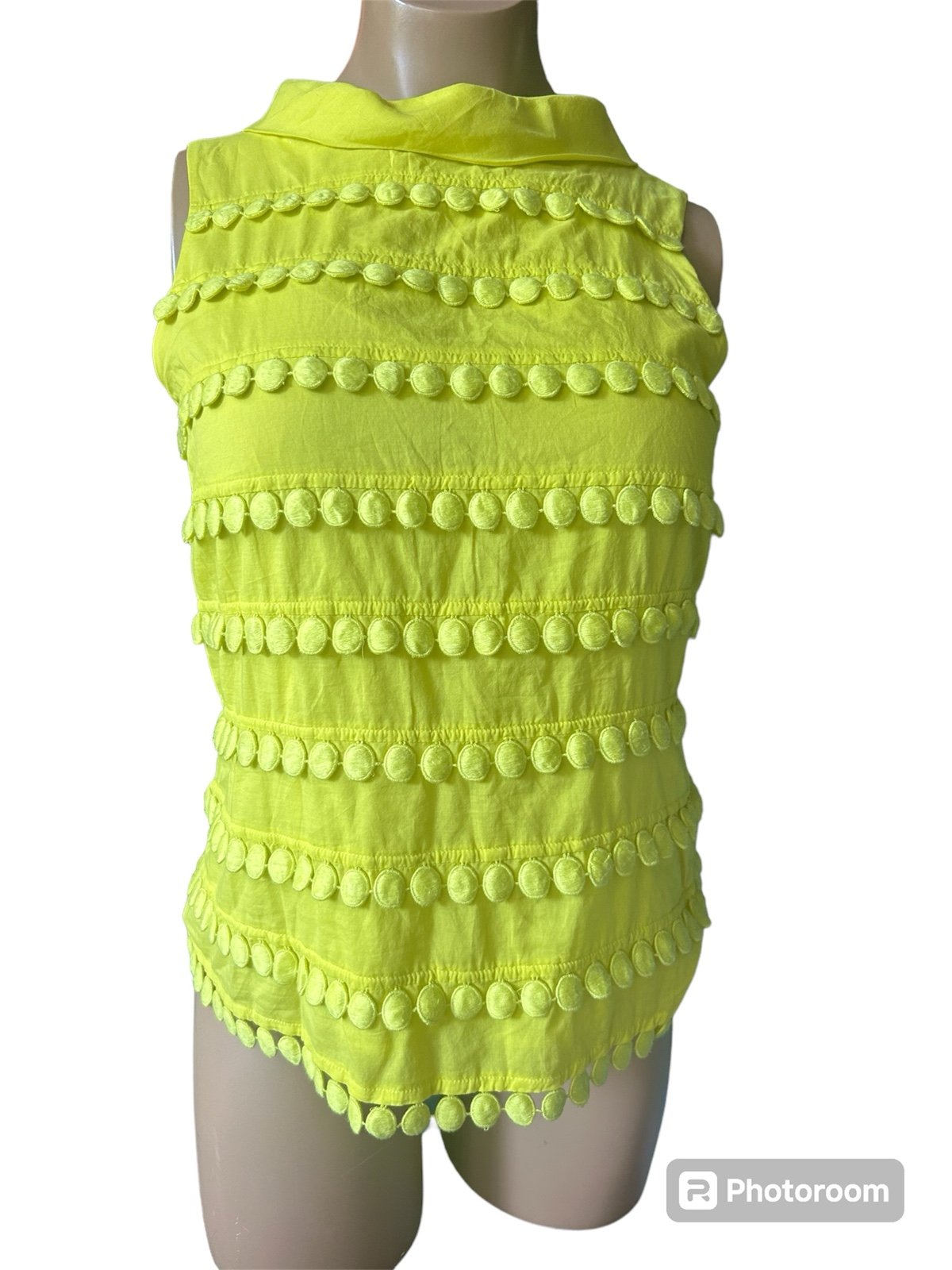 J. Crew Lime Top