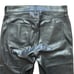 NEW GAP Mid Rise Vegan Leather True Skinny Pants in Black WOMEN'S 6 TALL