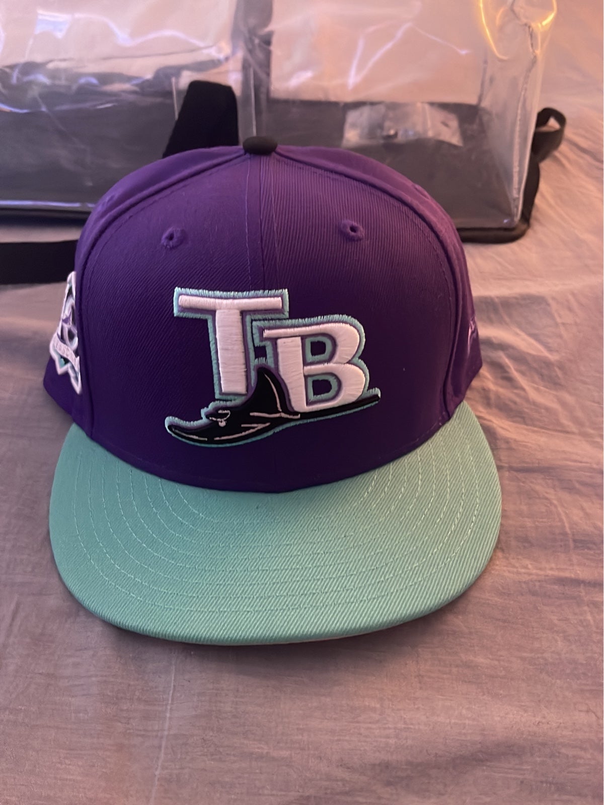 Tampa Bay Rays hat size 7 3/4 pink UV