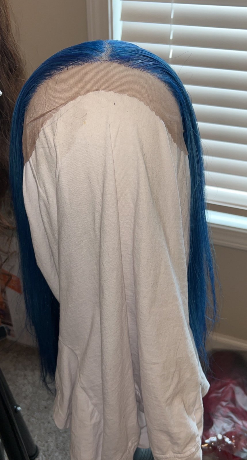 Blue Wig