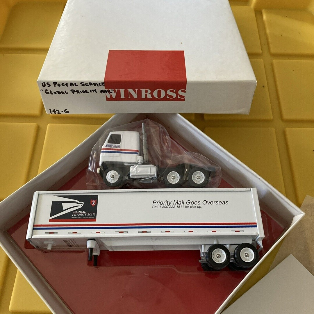 United States Post Service Global Priority Overseas 97 Winross Usps