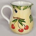 DANSK Ceramic Water Pitcher Cherries