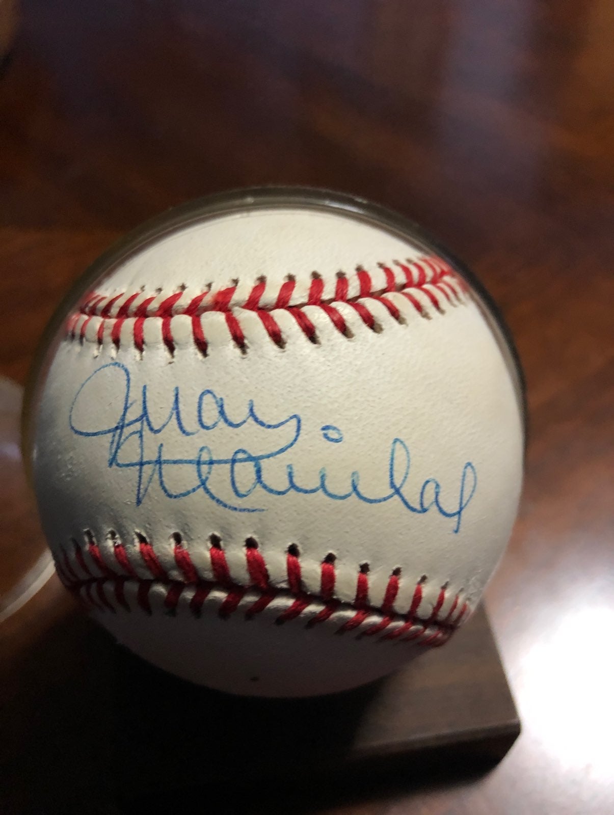 Juan Marichal Signed Baseball