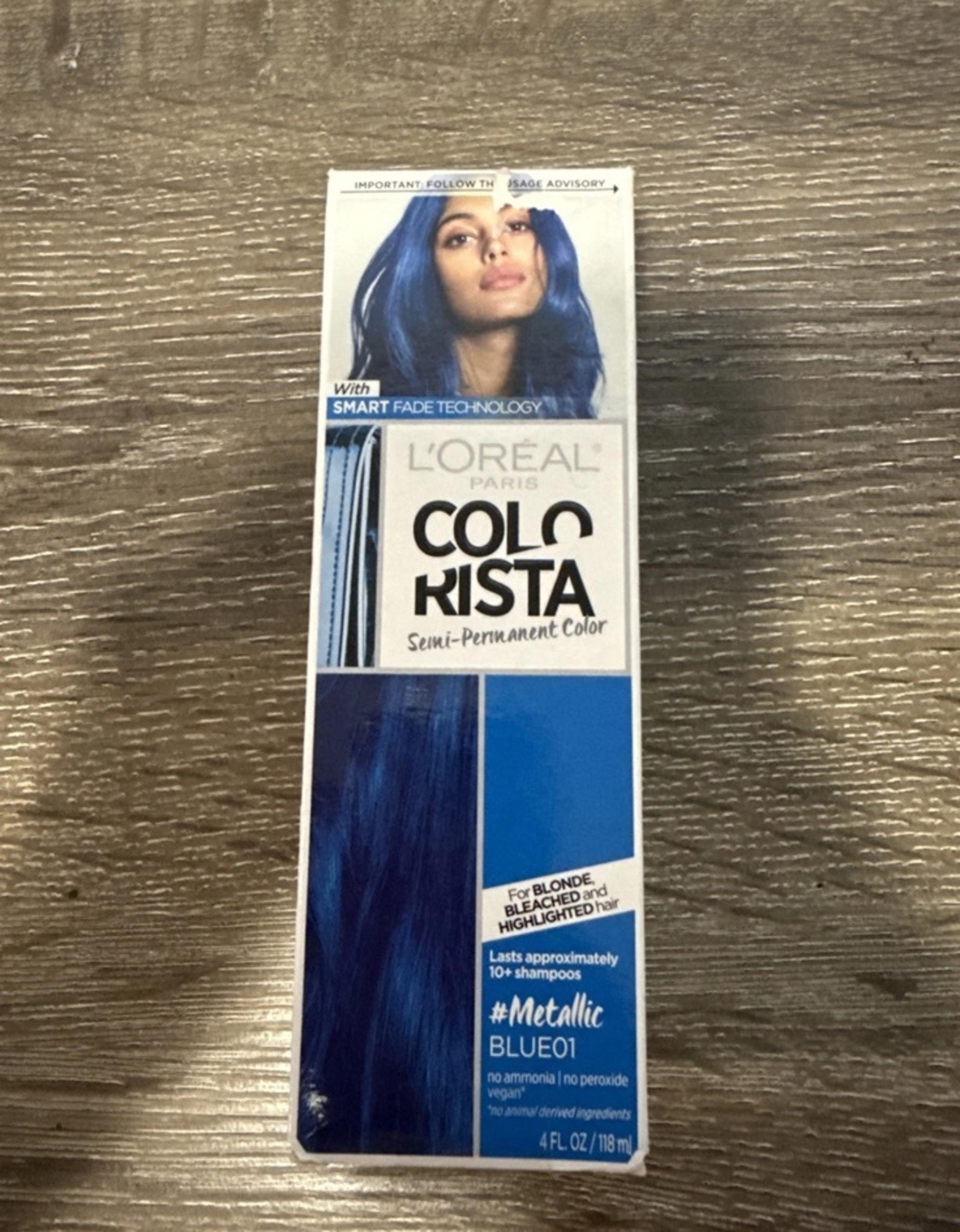 L’Oréal Paris Colo Rista Semi Permanent Color Metallic Blue 01