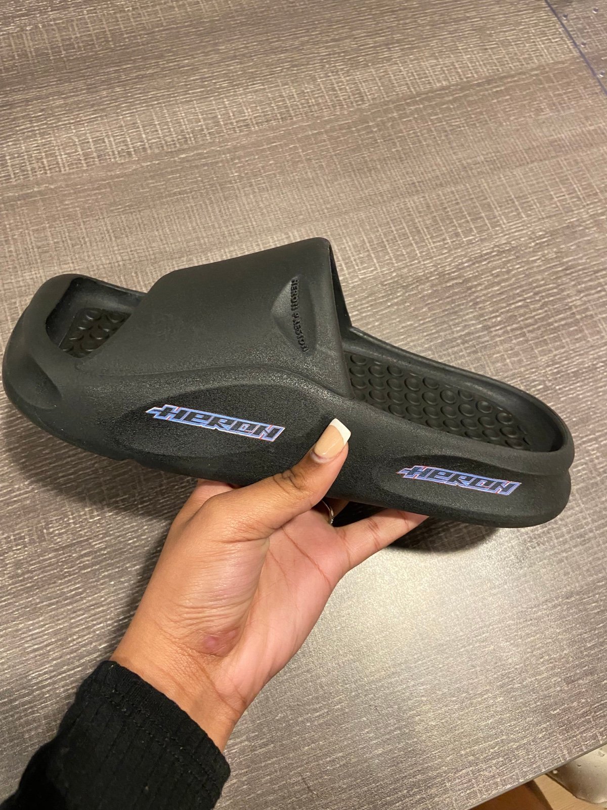 heron preston slides