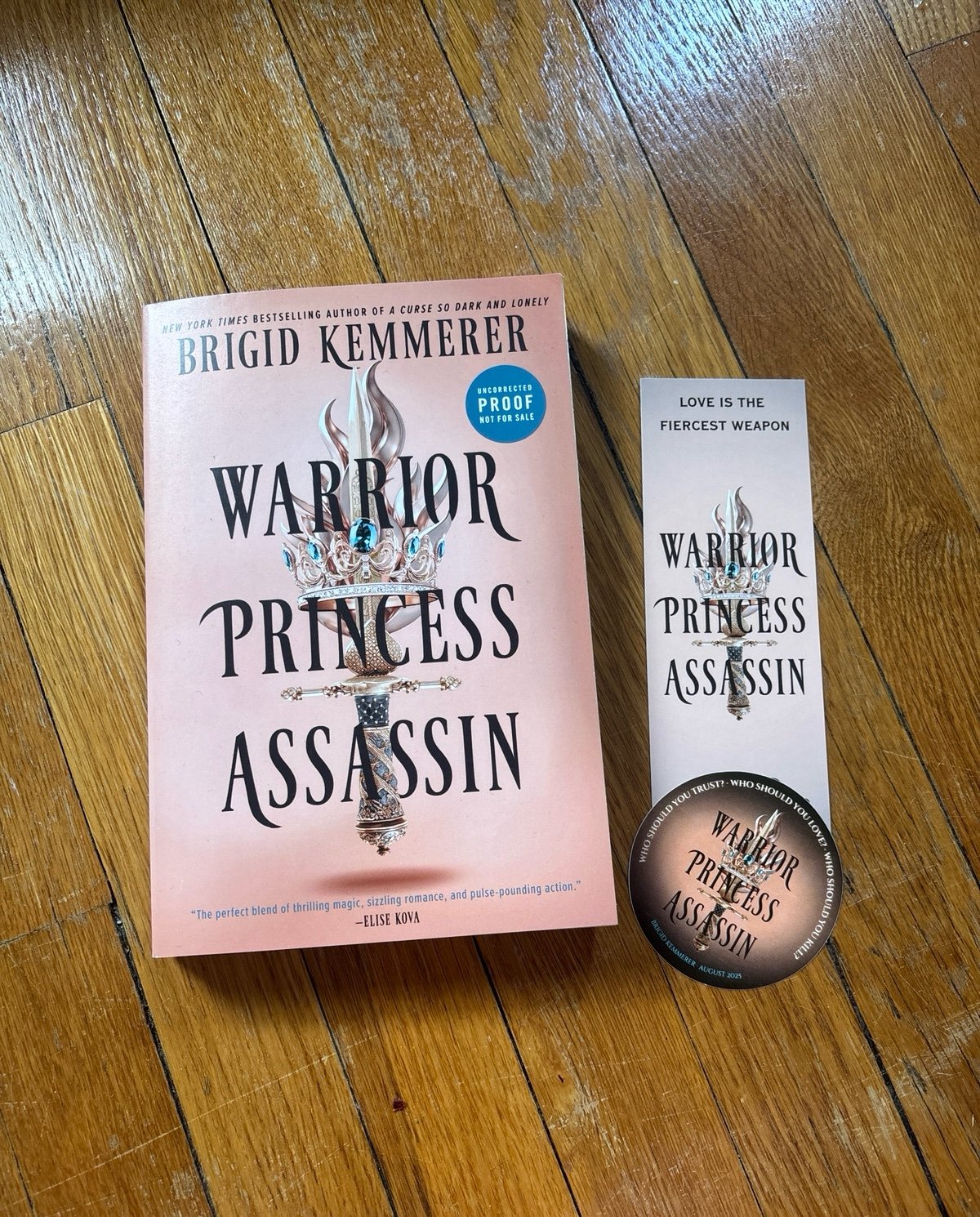 *ARC* SIGNED Warrior Princess Assassin by Brigid Kemmerer