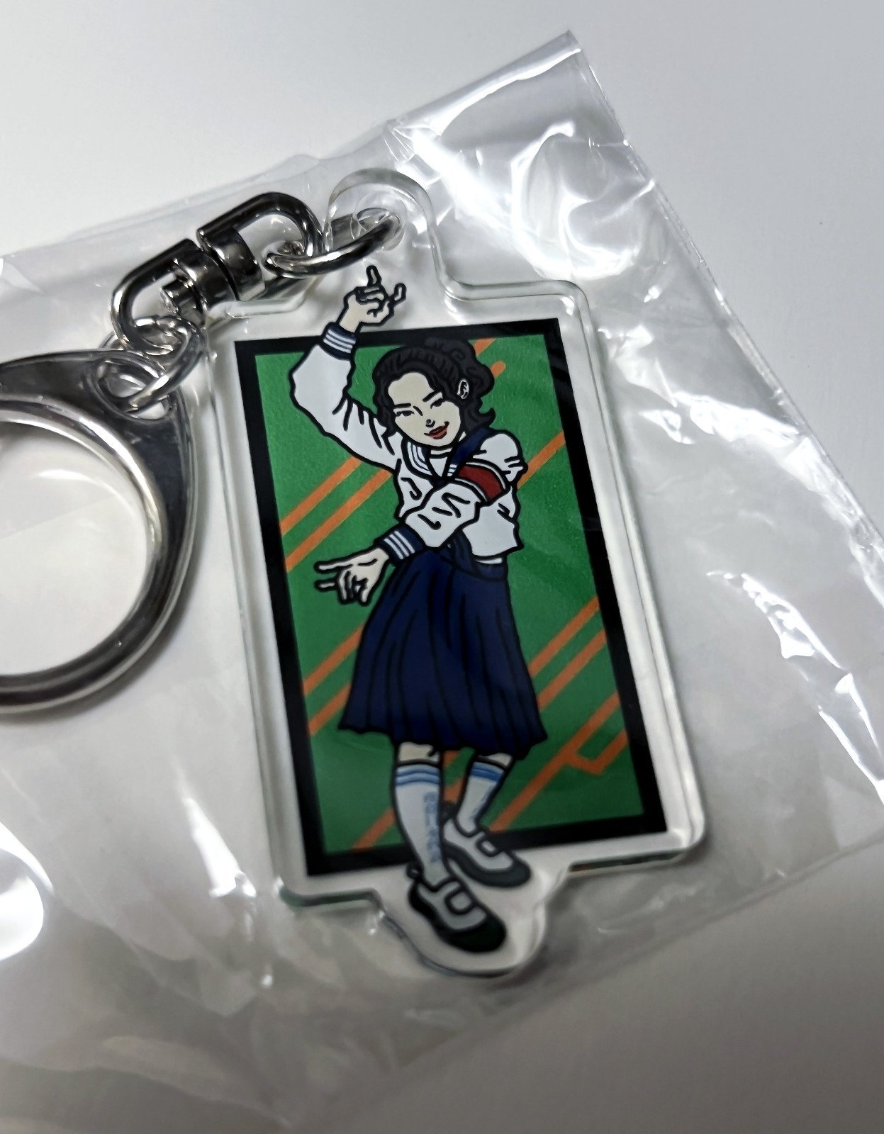 Official Atarashii Gakko! Keychain - Rin